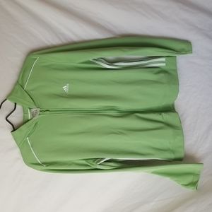Vintage - Athletic Zip-up Hoodie Jacket - Large